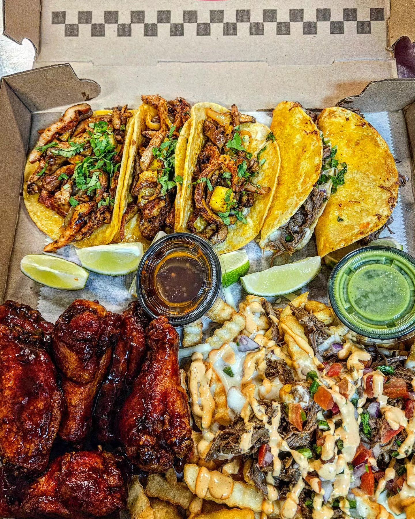 Game day box | Axo Mexican-Asian Restaurant